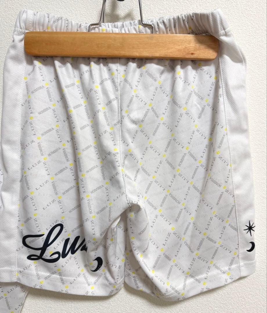 美品 LUZeSOMBRA プラクティスシャツ ハーフパンツ 白 140cm