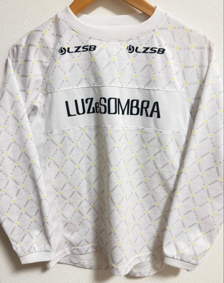 美品 LUZeSOMBRA プラクティスシャツ ハーフパンツ 白 140cm