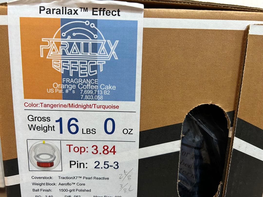 送料込み【新品】パララックス・エフェクト　ストーム　16ポンド0オンス 1