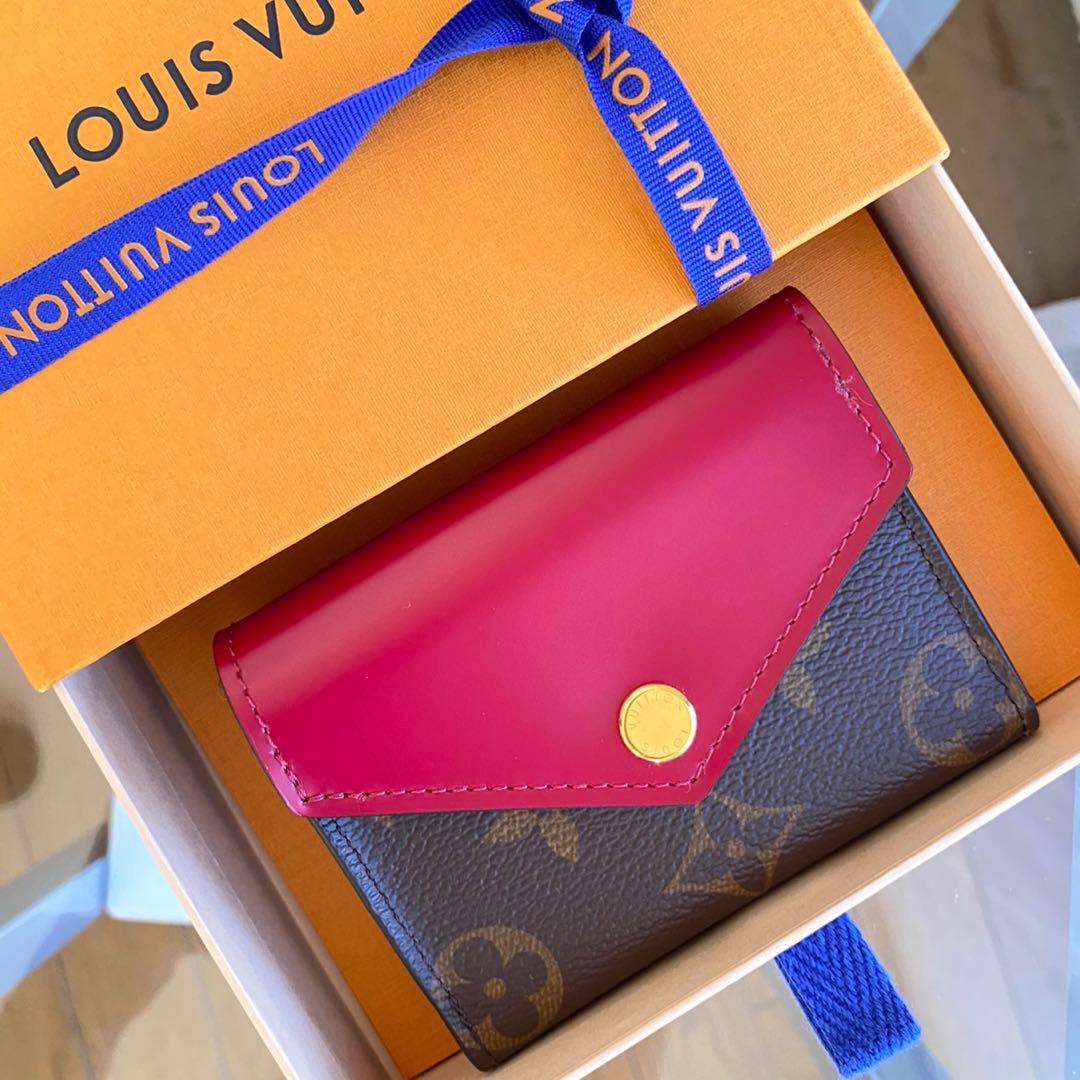 【新品・未使用】ポルトフォイユ・ゾエ　ミニ財布　おり財布　ルイヴィトン