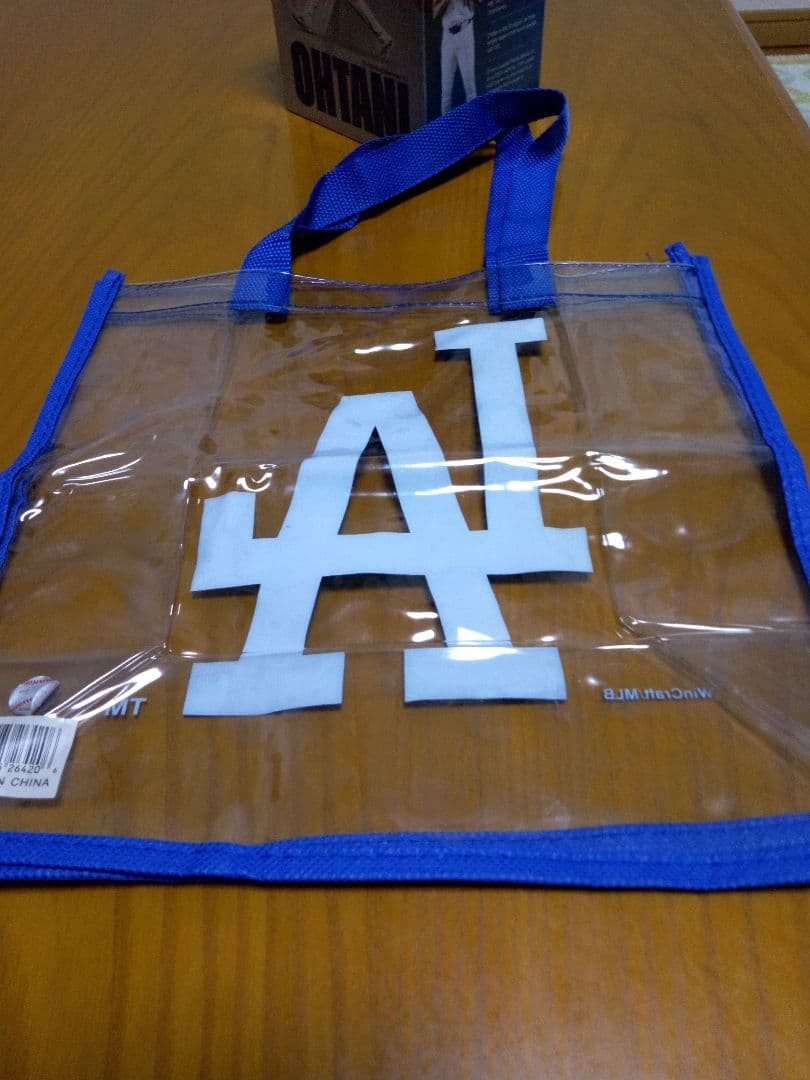 大谷翔平50-50記念ボブルヘッド 8/27配布　LAバッグ付き