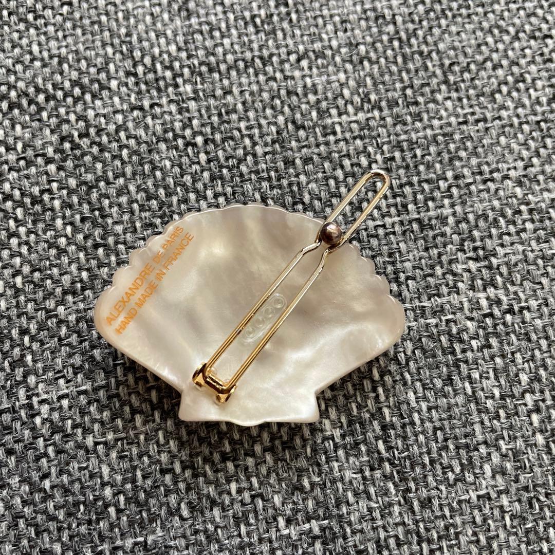 アレクサンドルドゥパリ シェル ヘアピン