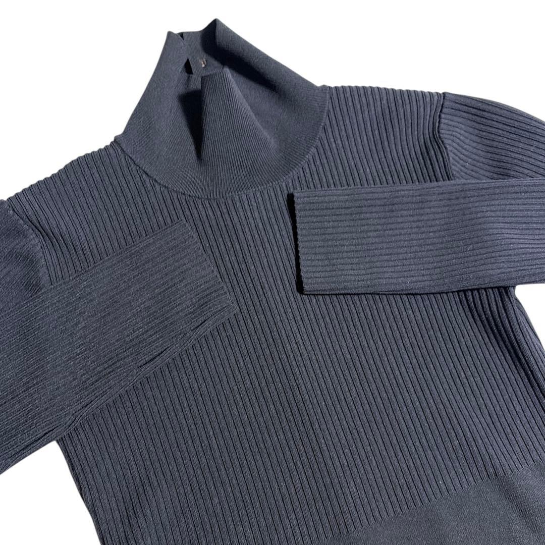 美品 NOBLE ノーブル カラーブロックニットワンピース