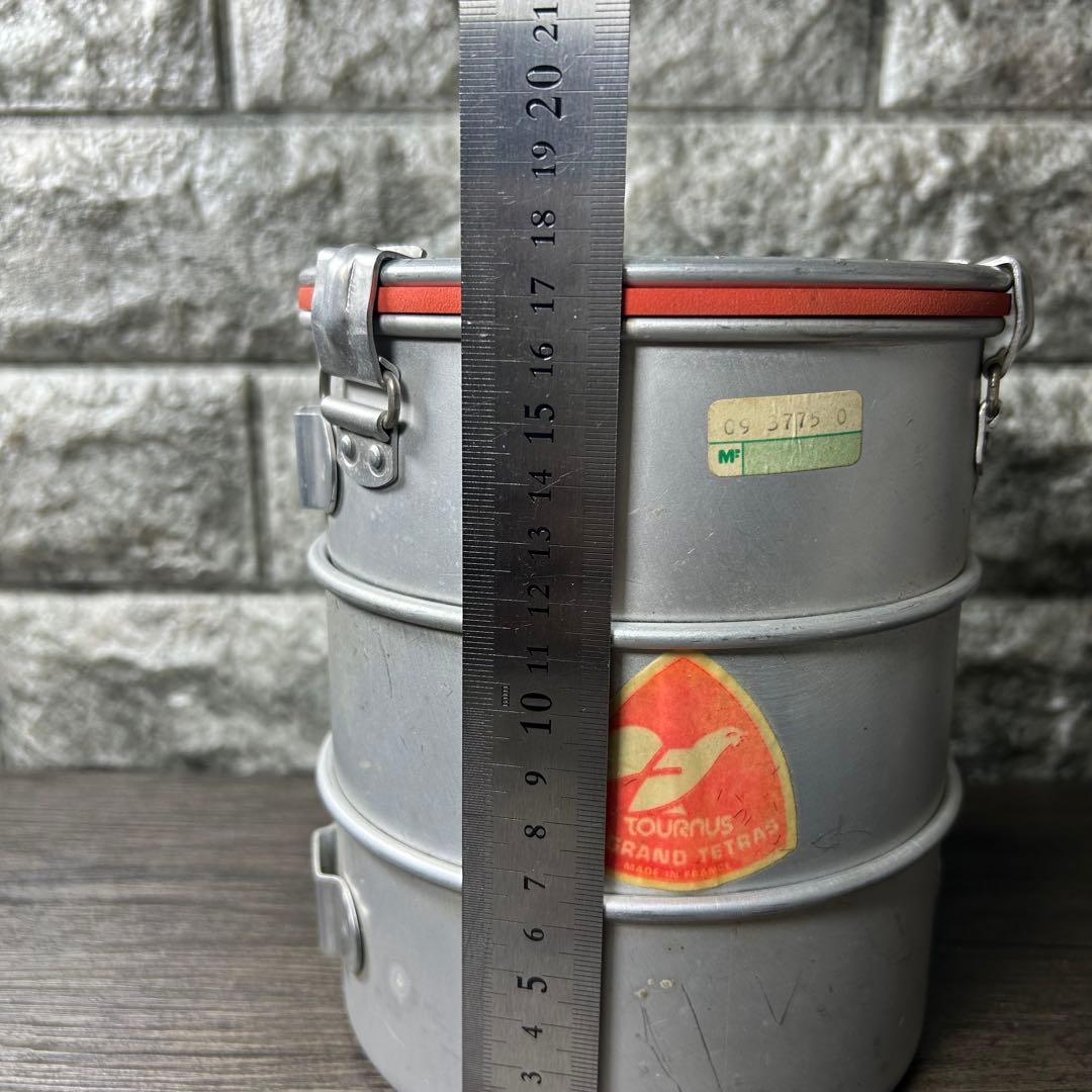 LE GRAND TETRAS ３段 丸型 フードキャリー フードコンテナ