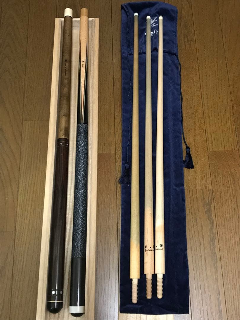 ADAM キャロムキュー　スリークッション／３C 2バット　３シャフト