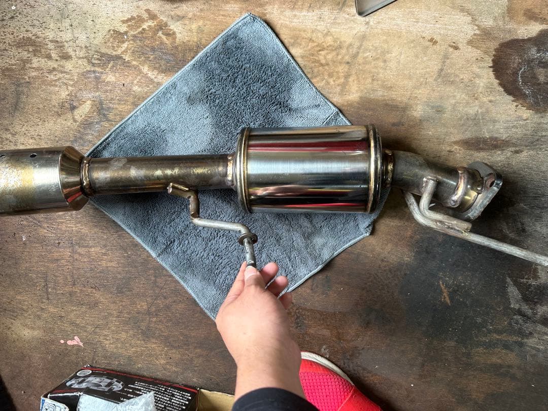 スイフトスポーツzc32s Final F1マフラー　タイコ付き