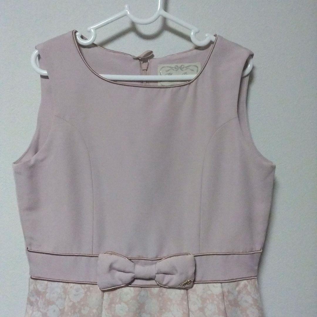 【新品】mezzo piano junior 花柄 ワンピース 140 ドレス