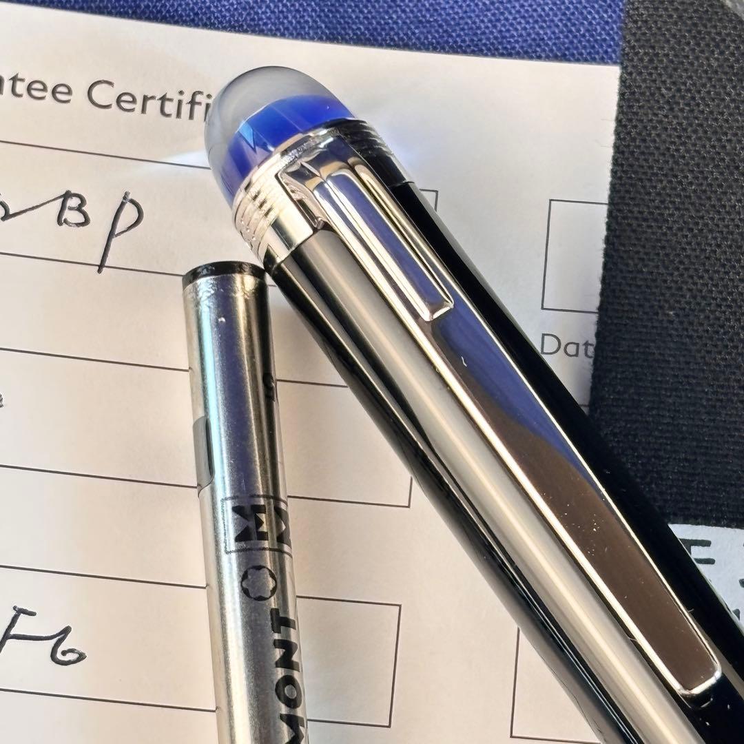 新品 モンブラン スターウォーカー ボールペン ブラック シルバー118848