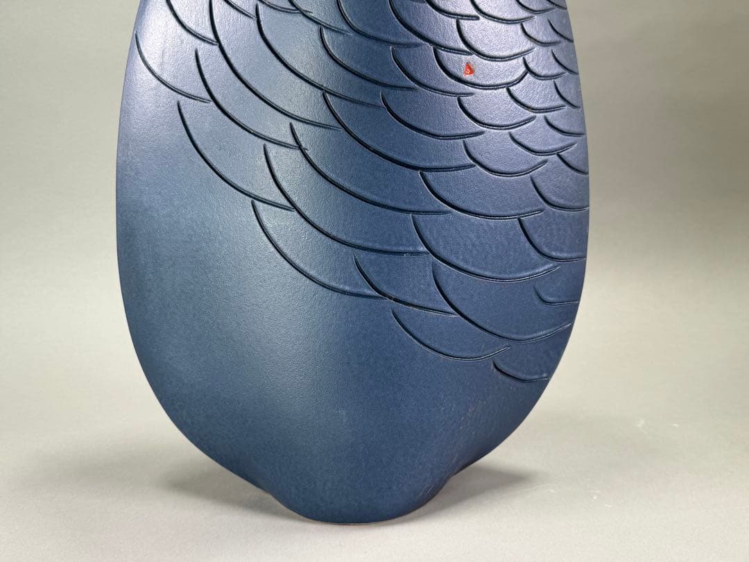 池坊　いけばな　古流　龍生派　小林正明　陶花器　華道具　花瓶　高さ40cm