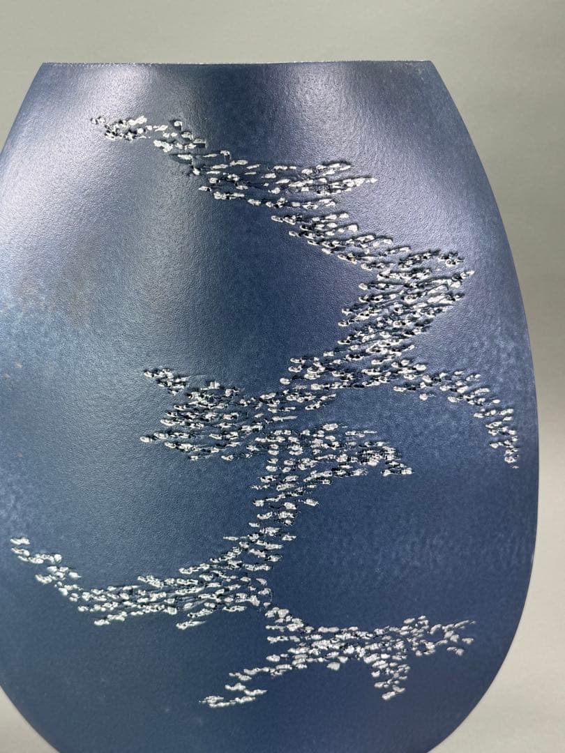 池坊　いけばな　古流　龍生派　小林正明　陶花器　華道具　花瓶　高さ40cm