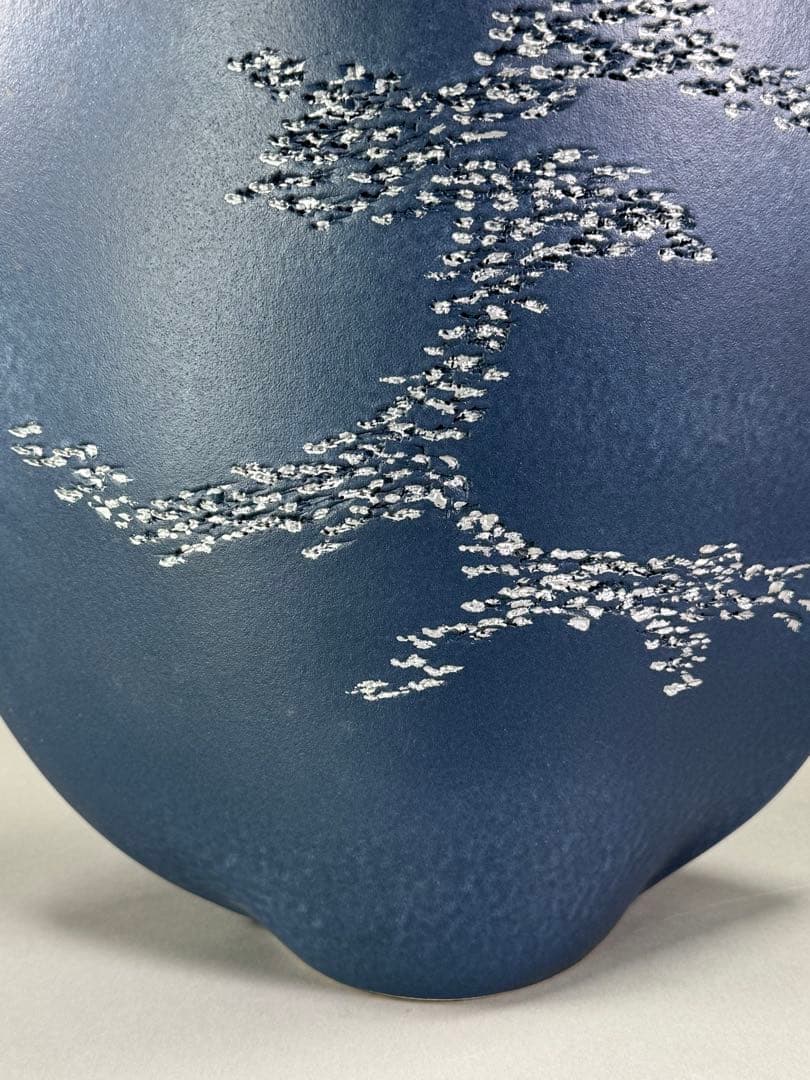 池坊　いけばな　古流　龍生派　小林正明　陶花器　華道具　花瓶　高さ40cm