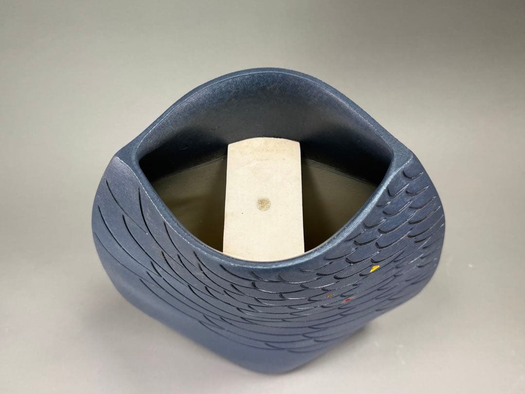 池坊　いけばな　古流　龍生派　小林正明　陶花器　華道具　花瓶　高さ40cm