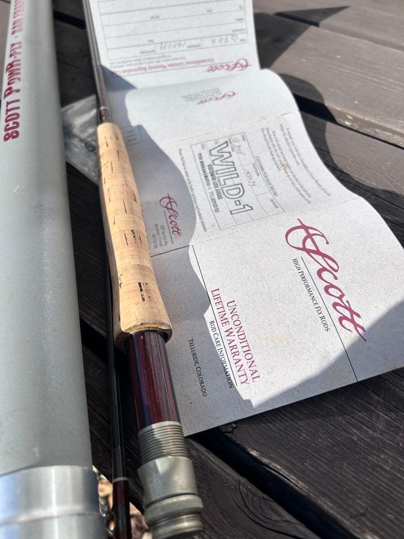 スコット　フライロッド　G906 Gシリーズ　#6 9’0” 美品