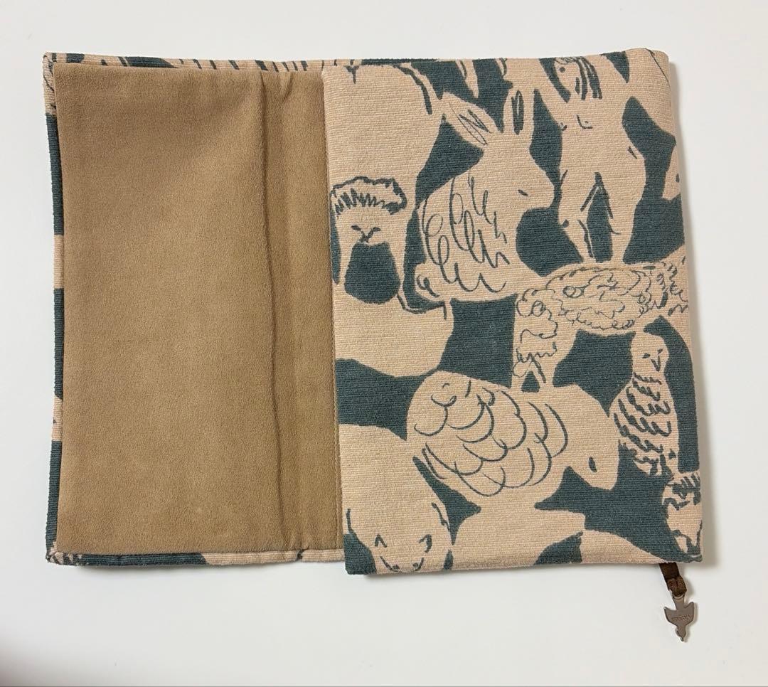 新品 タグ付 mina perhonen ブックカバー life puzzle