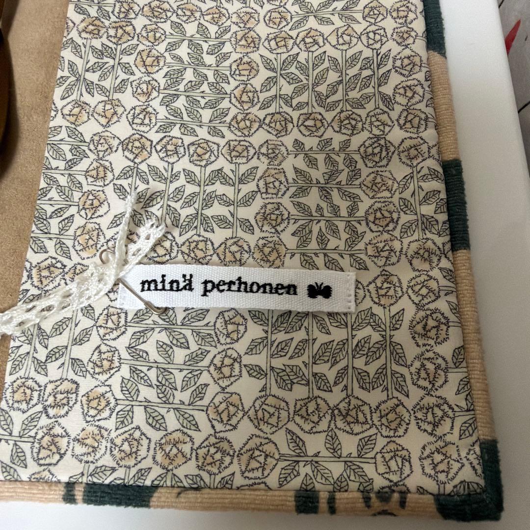 新品 タグ付 mina perhonen ブックカバー life puzzle