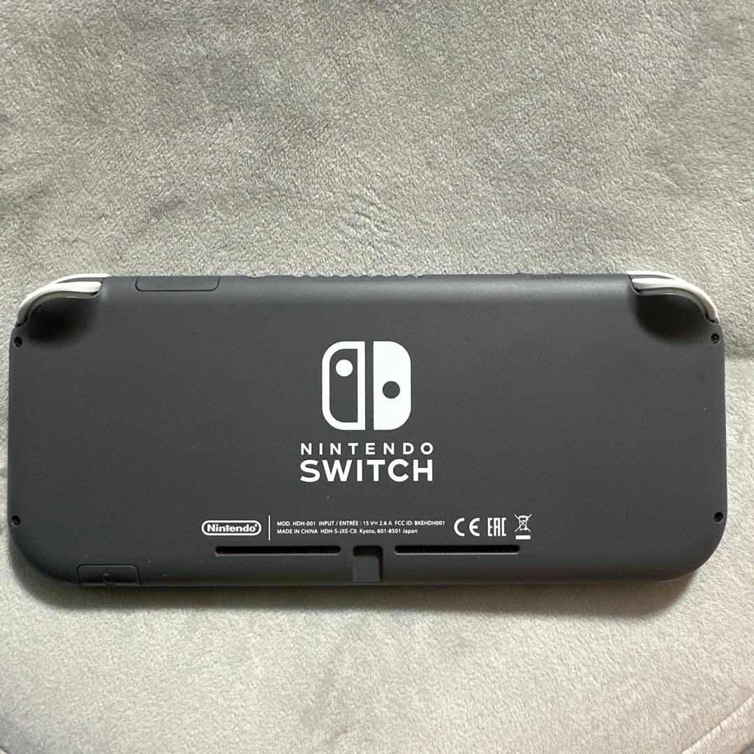 ☆Nintendo Switch Lite グレー 本体 ＋ケース付き☆