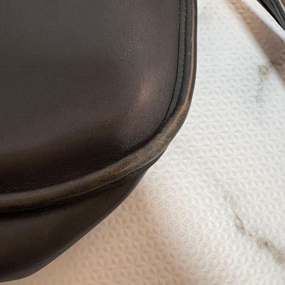 オールドコーチ 9950 レザー ショルダーバッグ マシューヒーリー ブラック