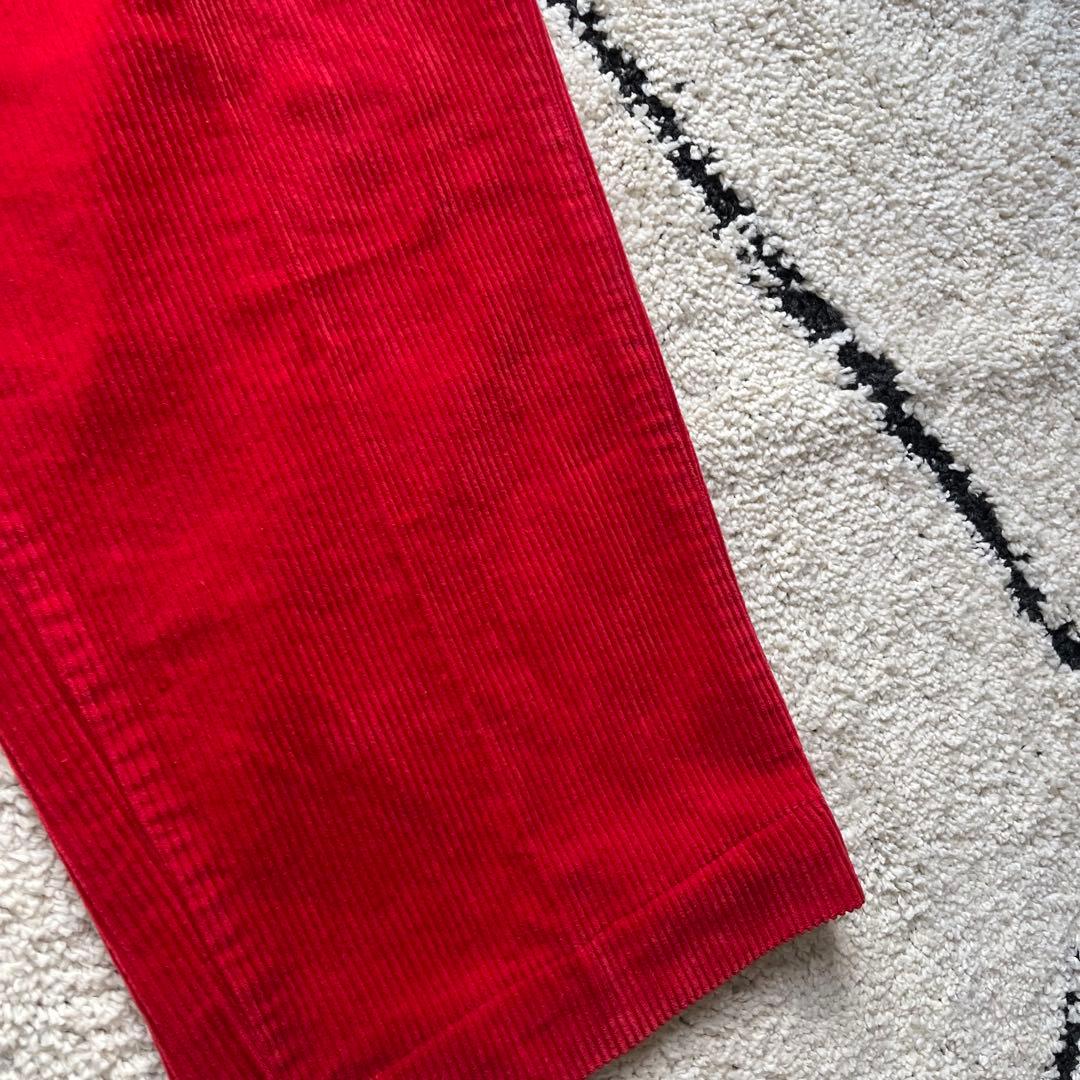 Polo by Ralph Lauren 赤 コーデュロイパンツ 太畝 90s