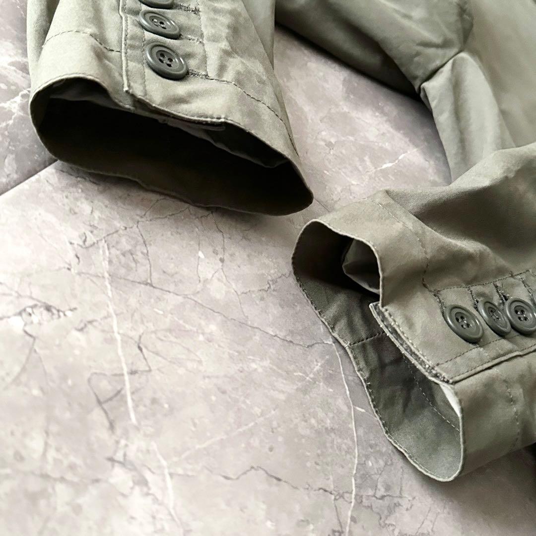 HERVIER PRODUCTIONS スタンドカラー ワークジャケット M L