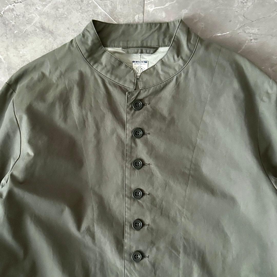 HERVIER PRODUCTIONS スタンドカラー ワークジャケット M L