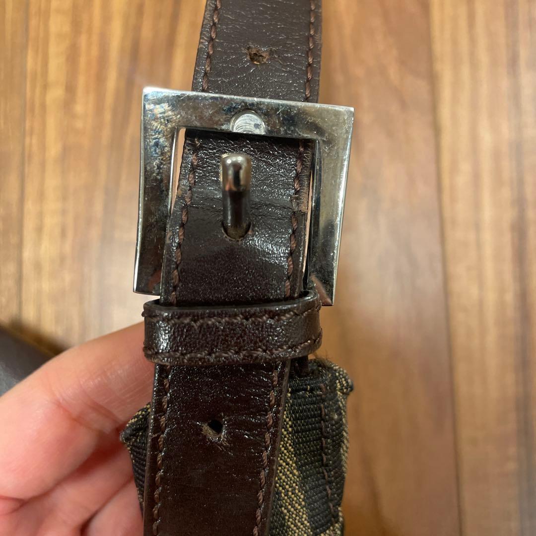 FENDI ズッカ柄　ショルダーバッグ