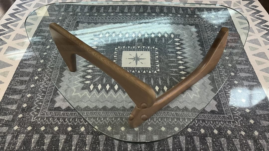 イサムノグチ コーヒーテーブル ウォルナット　19mm厚