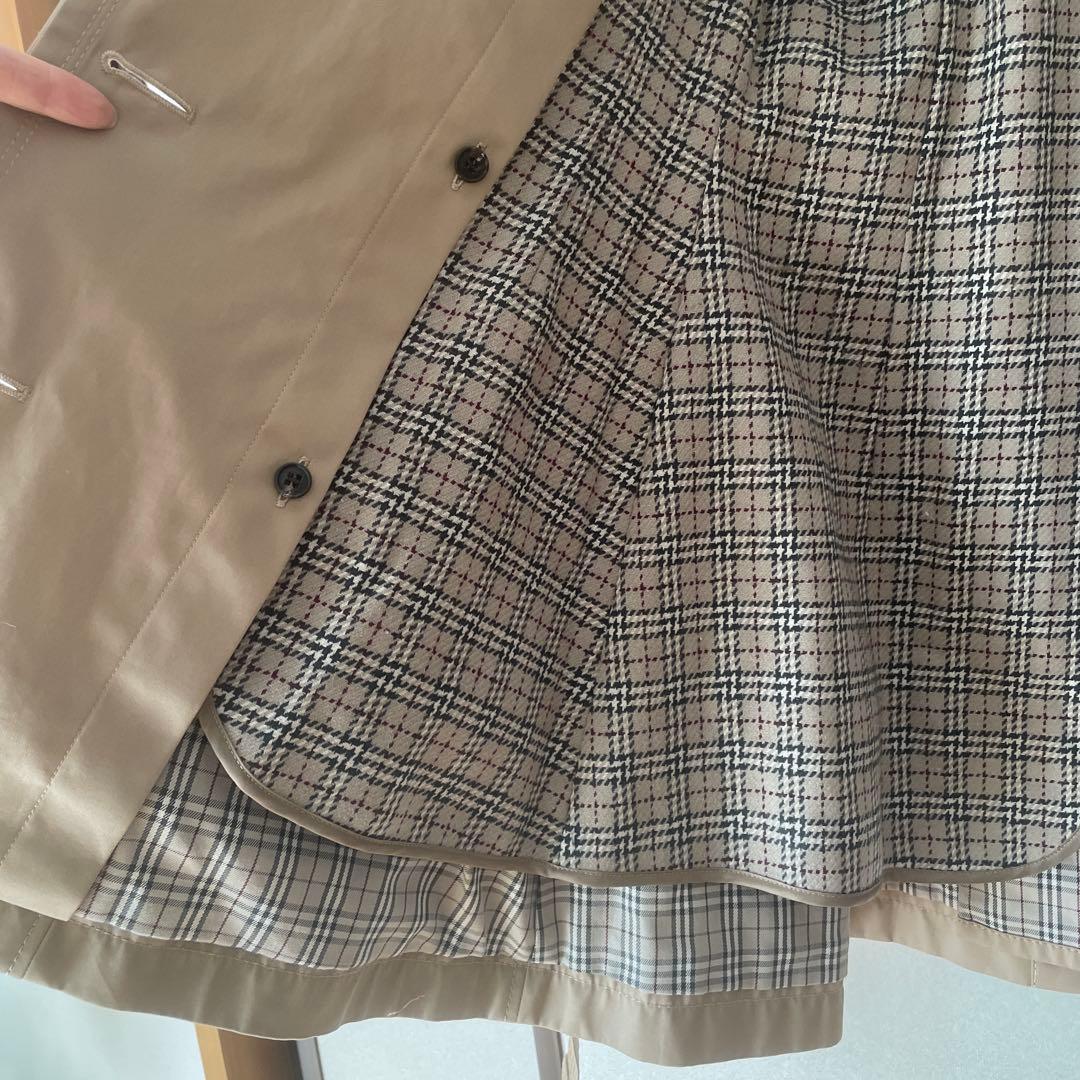 値下げ！バーバリーブルーレーベル トレンチコート ３６ Sサイズ カバー付き