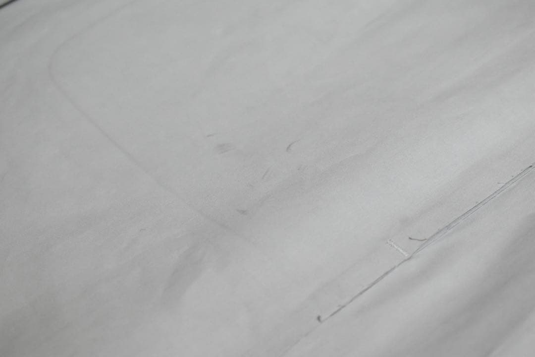 【HERNO/ヘルノ】ノーカラー撥水コート 44/L ライトグレー