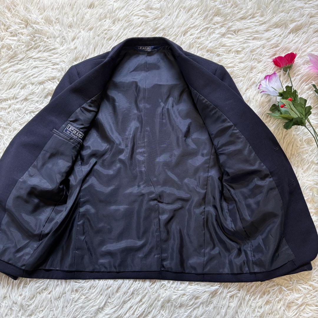 ✨極美品✨ラルフローレン　フォーマルスーツ　セットアップ　紺ブレ　男の子　130