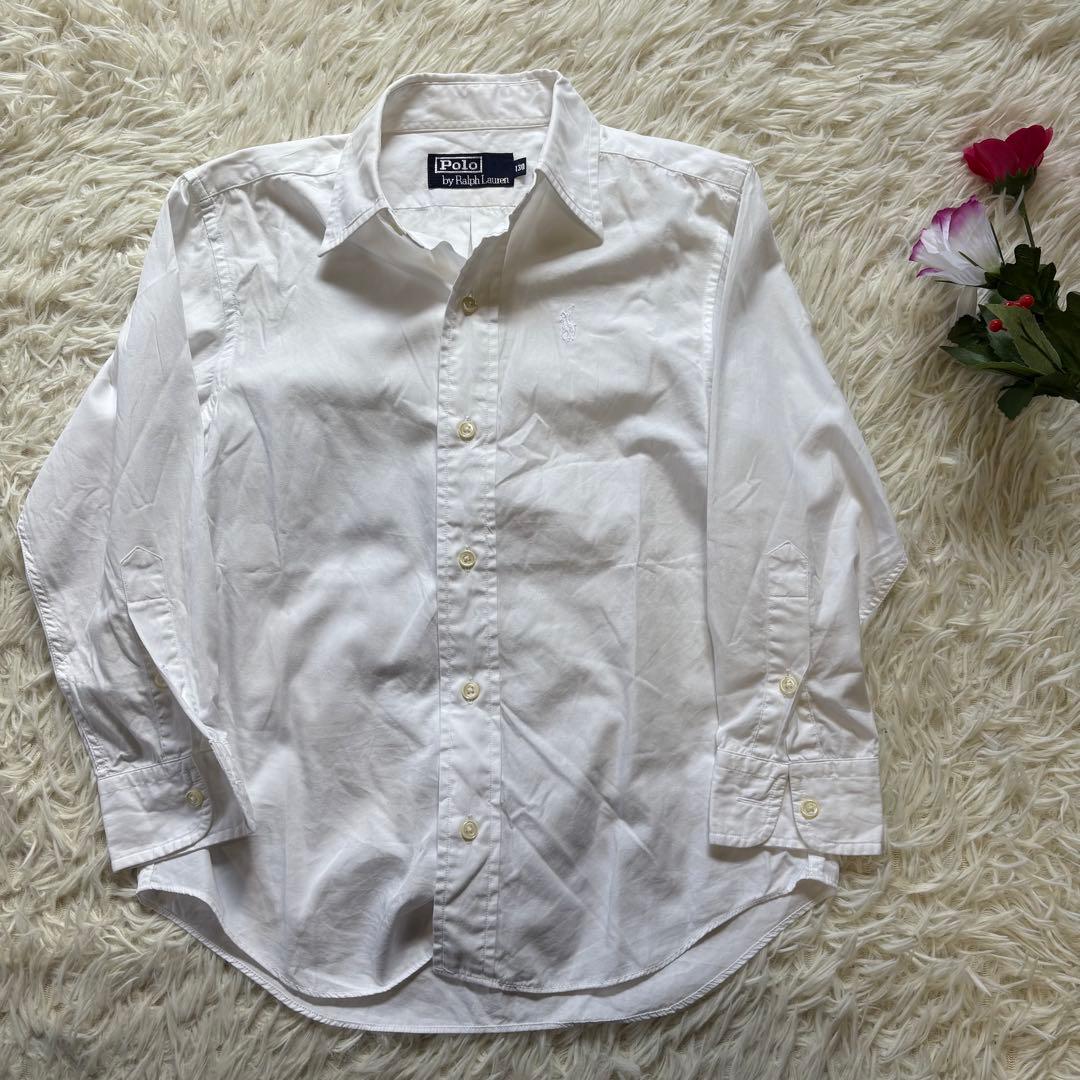 ✨極美品✨ラルフローレン　フォーマルスーツ　セットアップ　紺ブレ　男の子　130