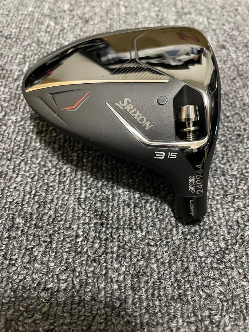 （そこそこ美品）スリクソンZXi 3W 15° フェアウェイウッド ヘッドのみ