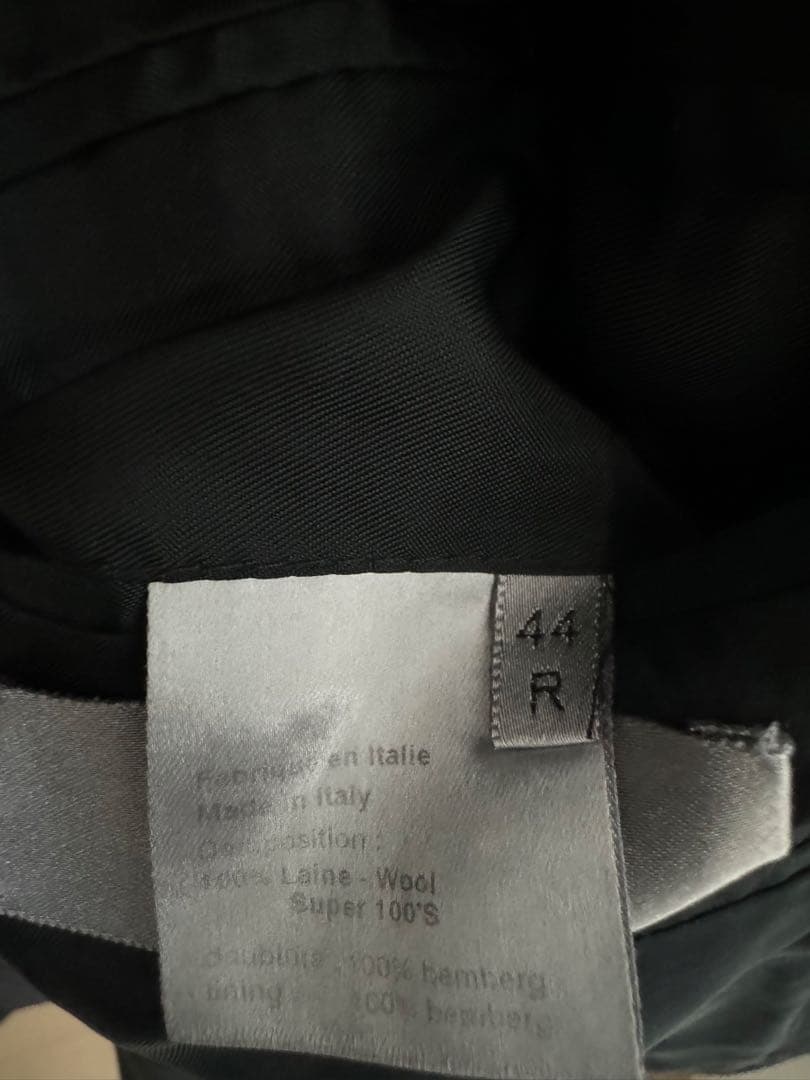 ピ*ル様 エディ期ディオールオム ストライプスーツ 44