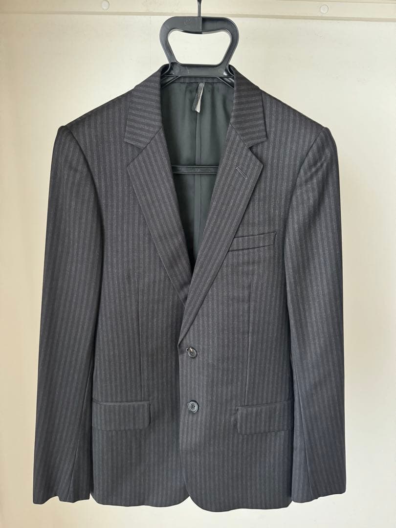 ピ*ル様 エディ期ディオールオム ストライプスーツ 44