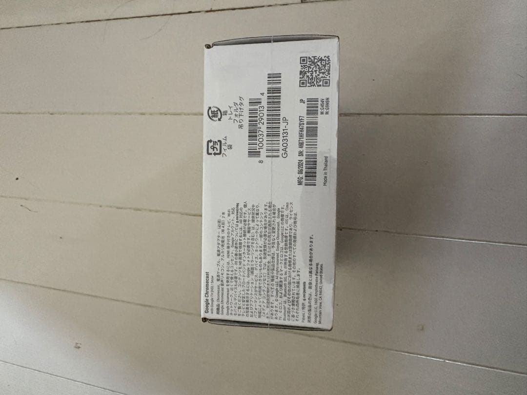 未使用　Chromecast with Google TV (HD)