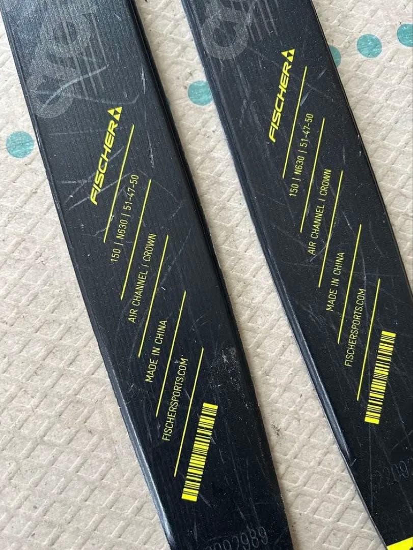 Fischer スキー 150 クロスカントリー