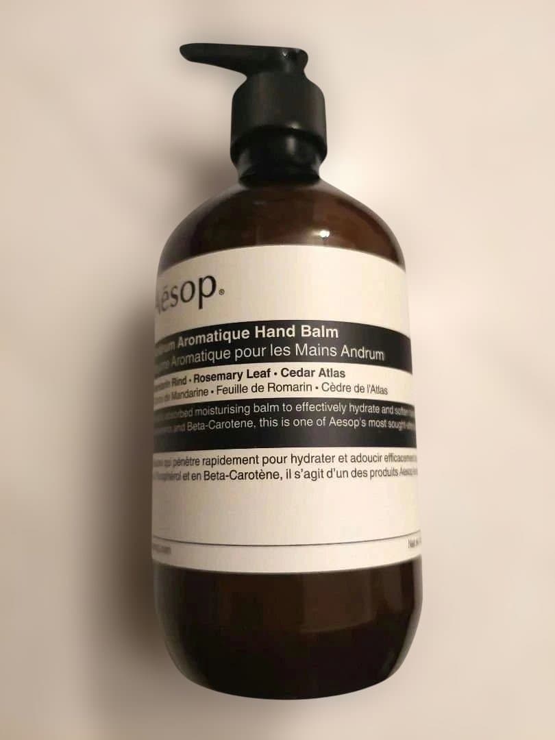 【新品未使用】イソップ アンドラム アロマティック ハンドバーム500ml