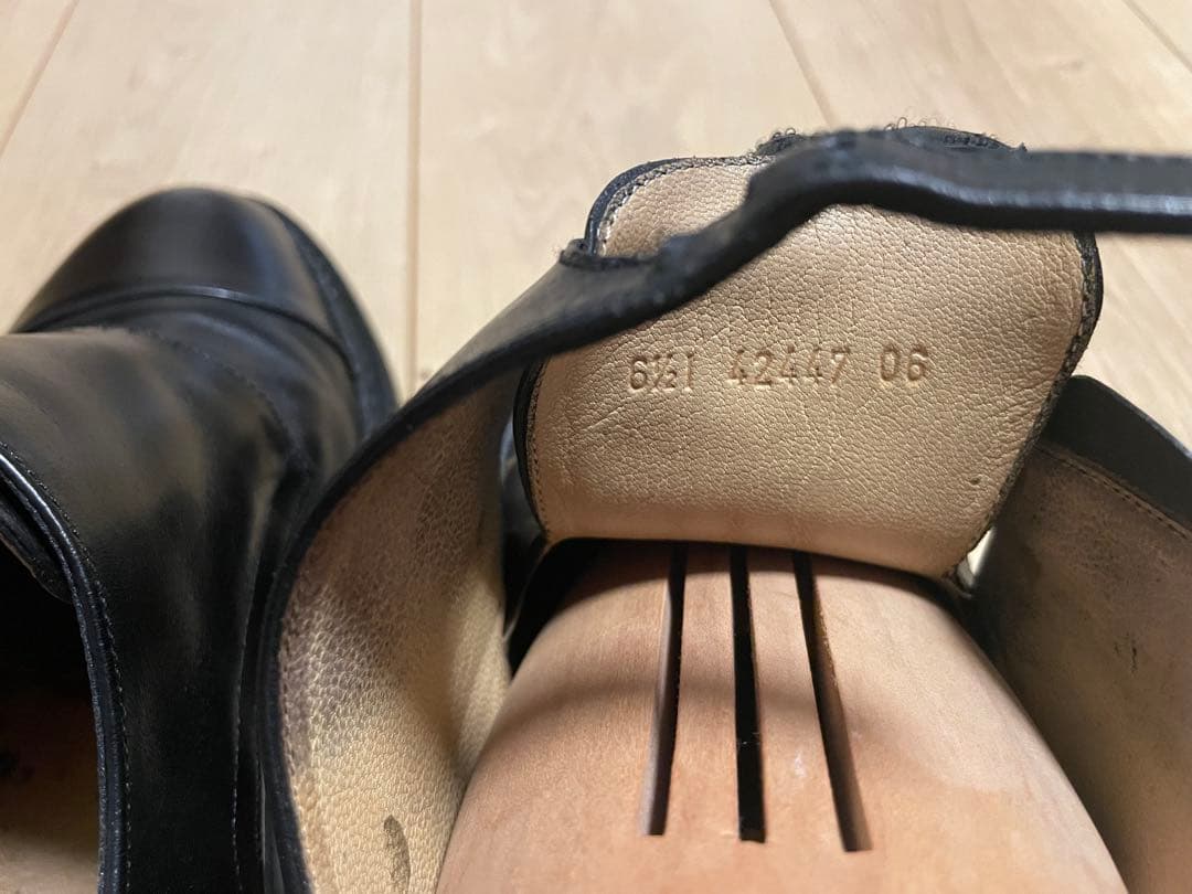 Paraboot Vigny ダブルモンクストラップ 6.5(25cm)ブラック