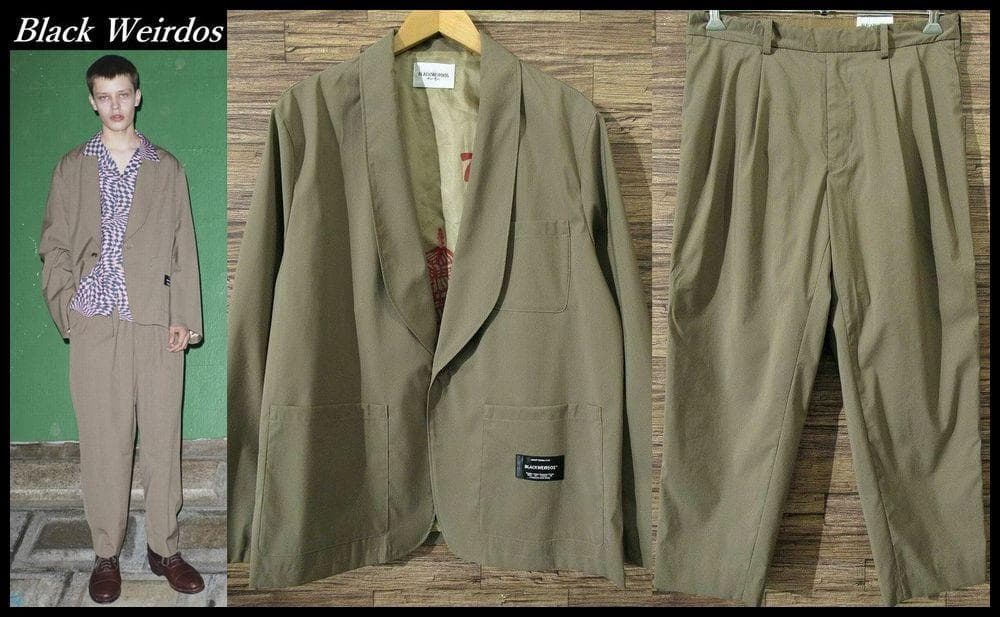 美品 ブラックウィドウ 20SS ジャケット スラックス セットアップ M