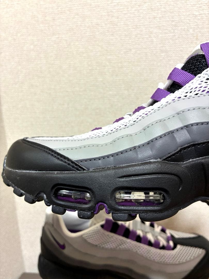 【新品未使用】NIKE AIRMAX95 W \"ディスコパープル\"27㎝
