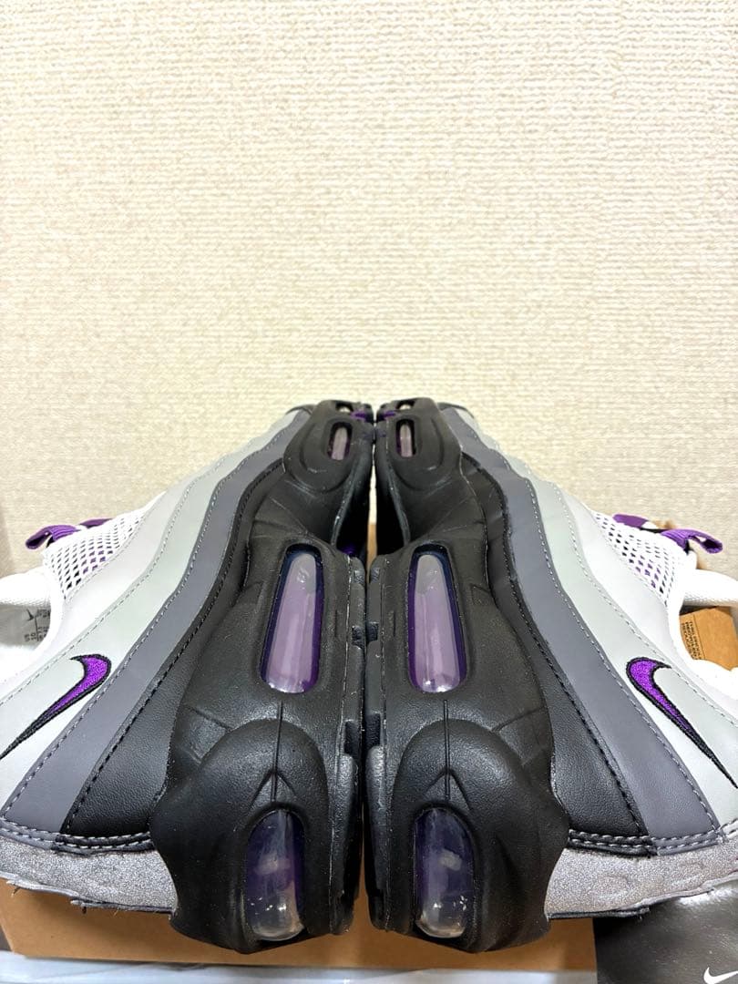 【新品未使用】NIKE AIRMAX95 W \"ディスコパープル\"27㎝