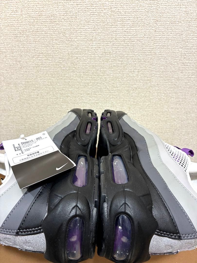 【新品未使用】NIKE AIRMAX95 W \"ディスコパープル\"27㎝