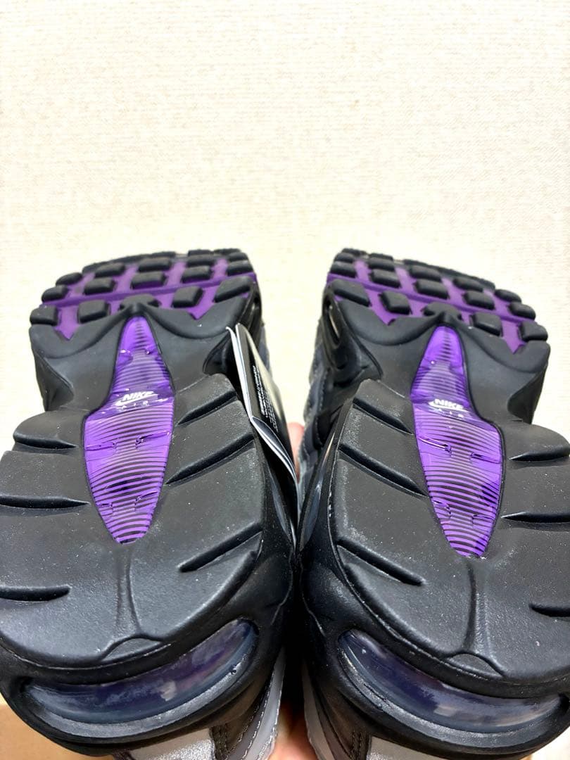【新品未使用】NIKE AIRMAX95 W \"ディスコパープル\"27㎝