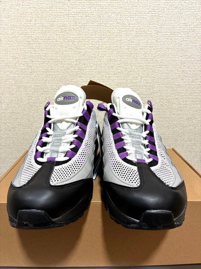 【新品未使用】NIKE AIRMAX95 W \"ディスコパープル\"27㎝
