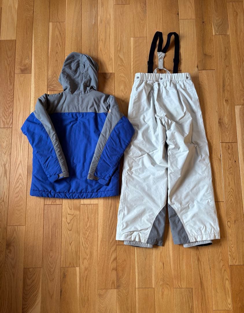mont-bell スキーウェア 子ども用 140 上下セット