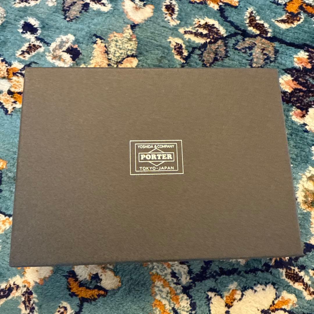 新品 PORTER 三つ折り財布 ブラック 日本製　送料込み⭐️