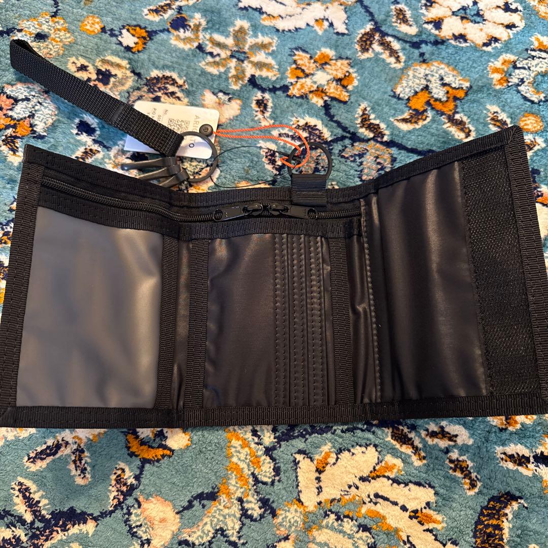 新品 PORTER 三つ折り財布 ブラック 日本製　送料込み⭐️