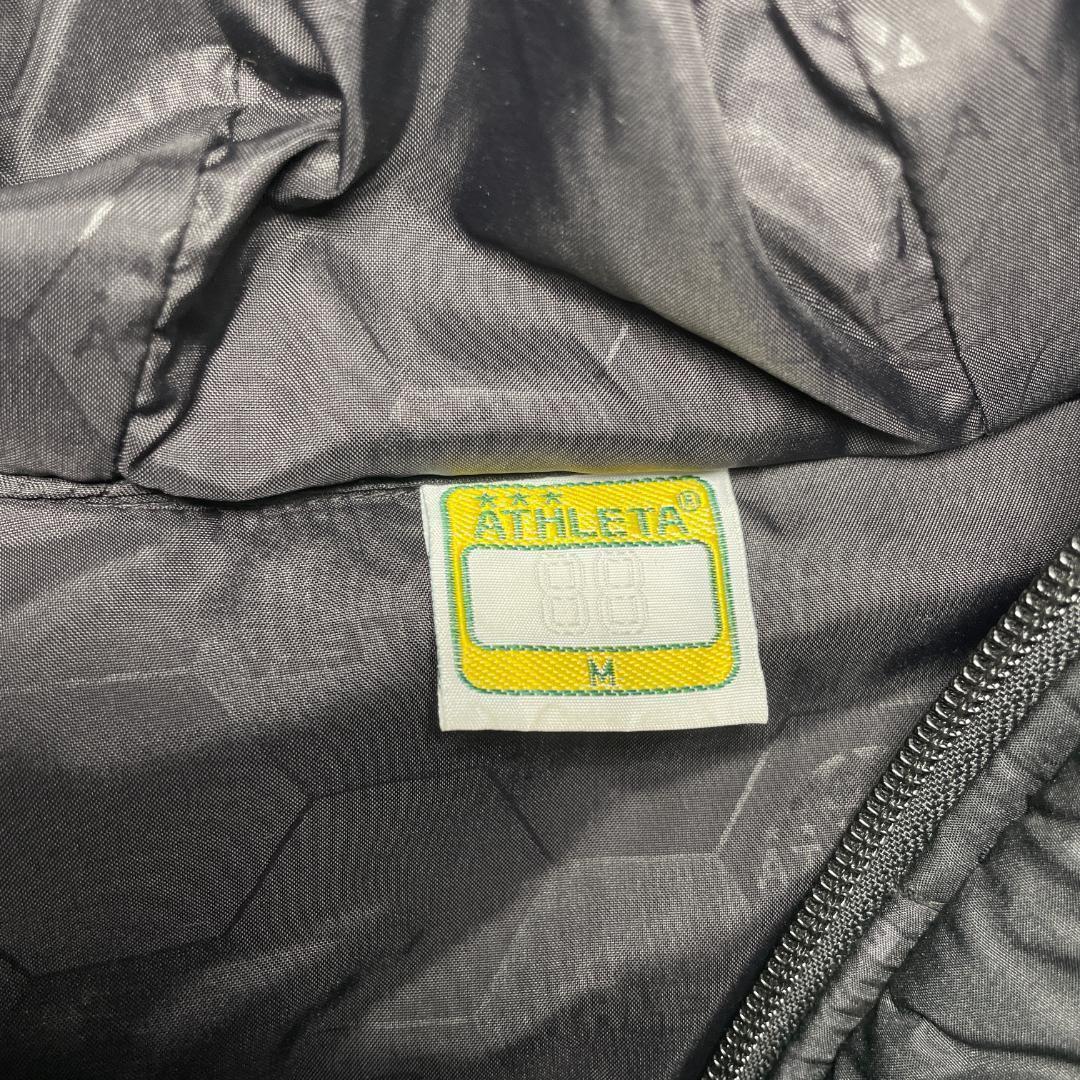 美品　ATHLETA アスレタ　ベンチコート ダブルジップ リブ袖 カモフラ