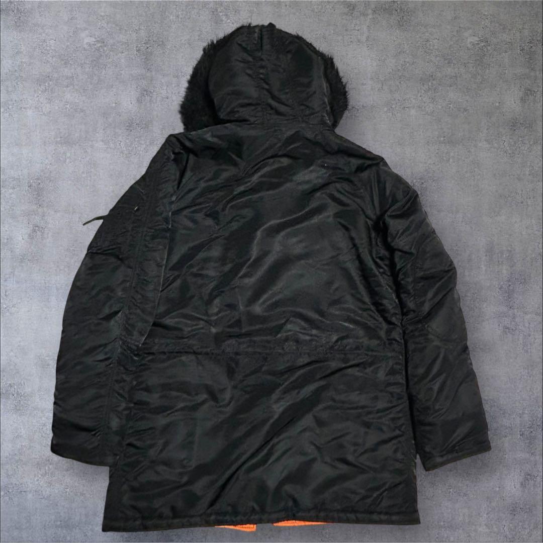 まめこALPHA アルファ N3B L ブラック ファー着脱可 2WAY