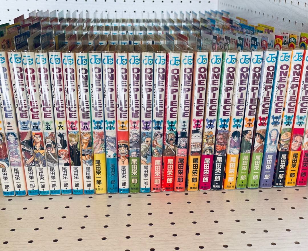 ワンピース　全巻初版本　帯☆チラシ全巻 + MEGAおまけ