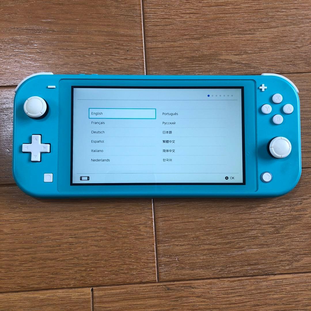 Nintendo Switch Lite 水色 本体 ※難あり